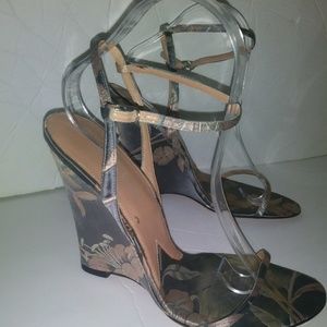 Floral Dolce Gabbana wedge heels